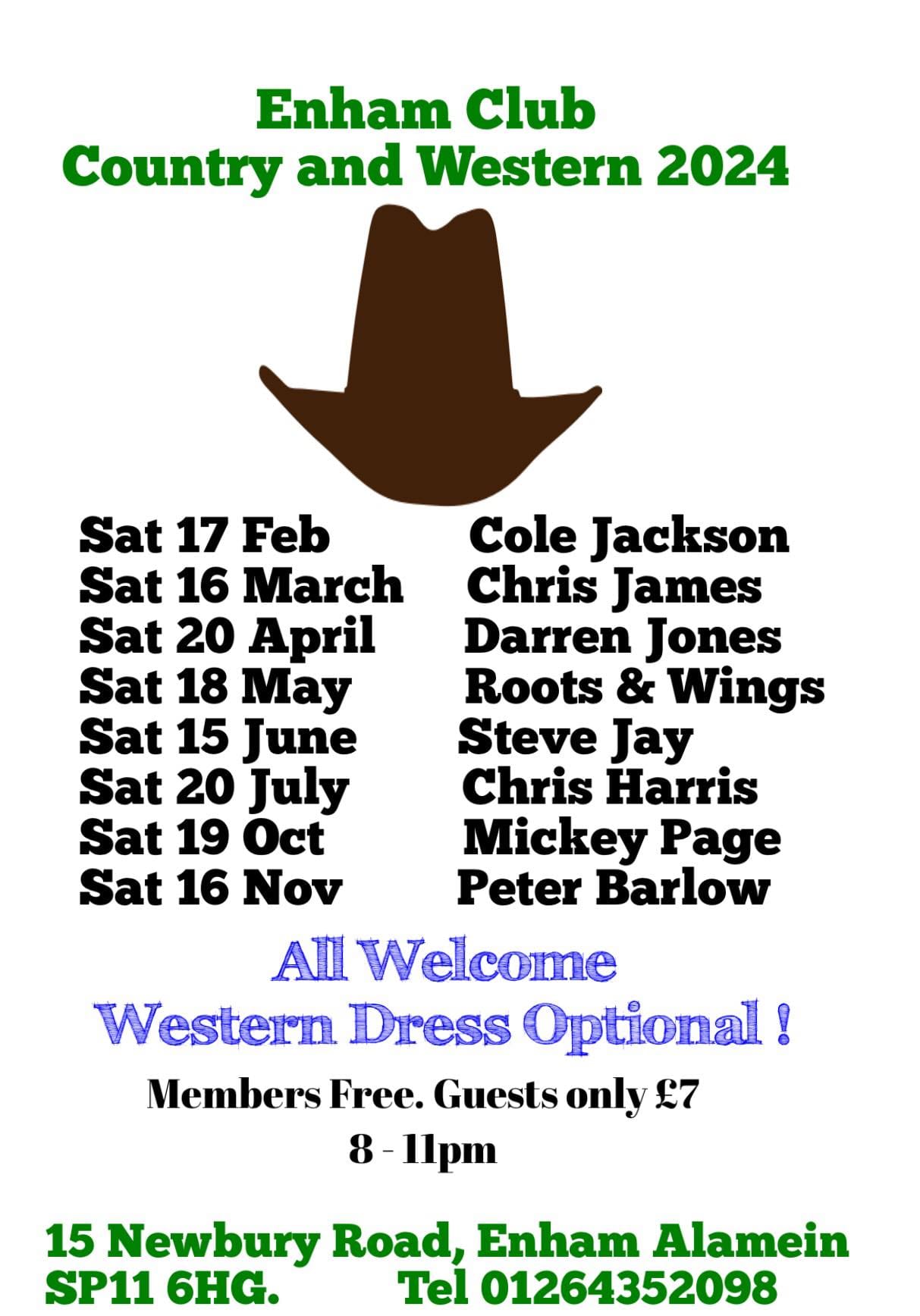 Country & Western Night: STEVE JAY