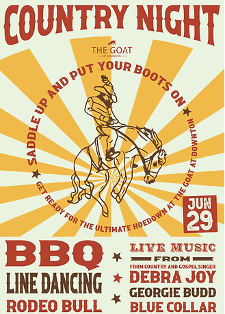 Country night at The Goat