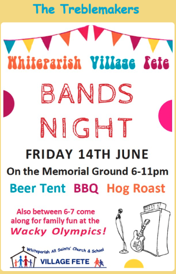 Whiteparish Village Fete Bands Night: THE TREBLEMAKERS