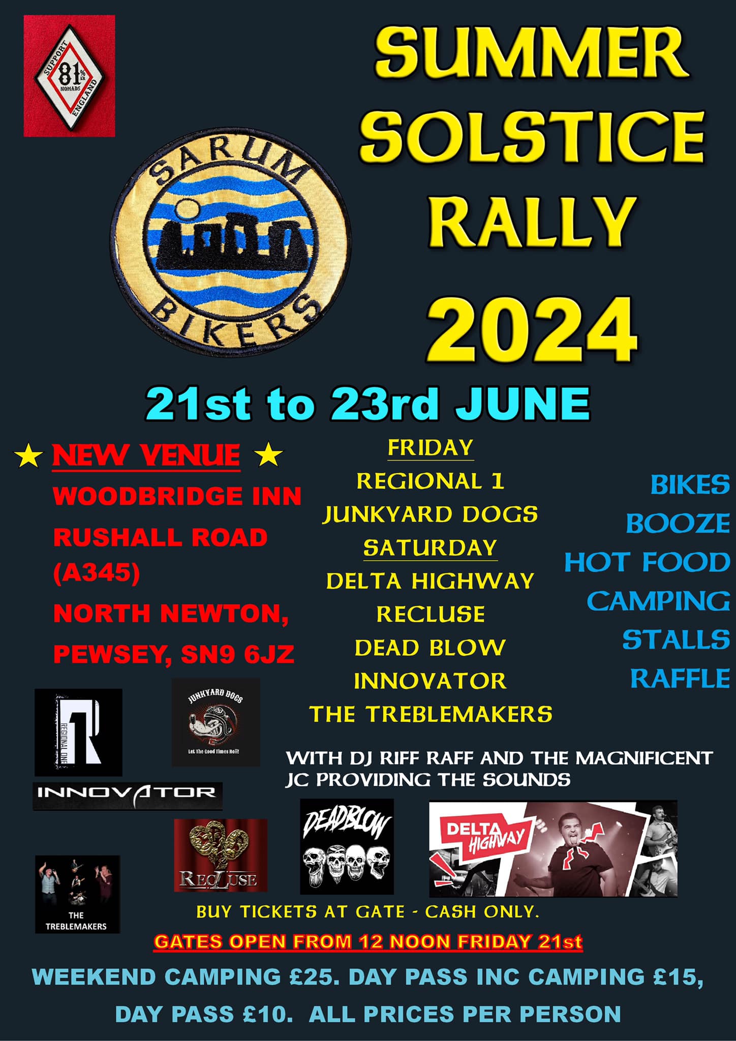 The Sarum Solstice Bike Rally: Regional 1 + Junkyard Dogs