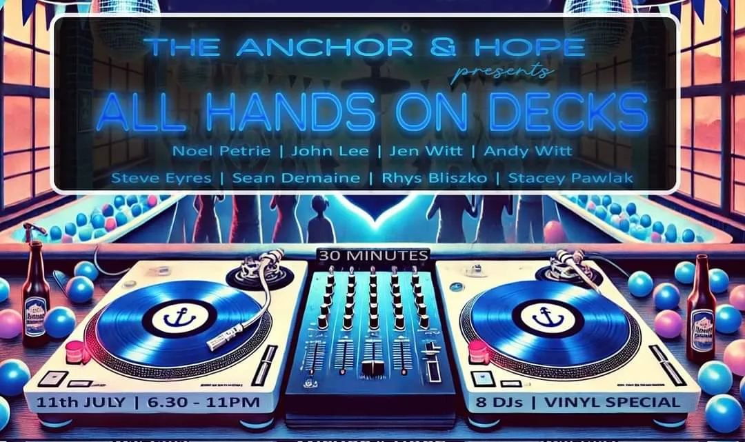 All Hands On Decks - Open Decks Night
