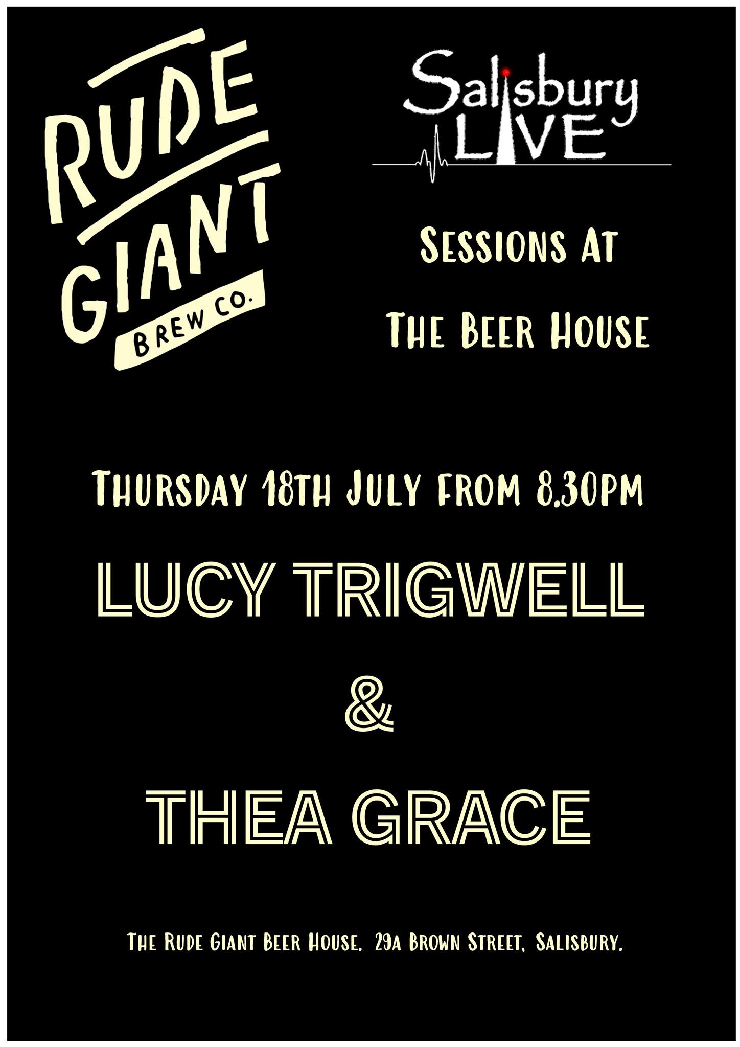 Salisbury Live sessions: Lucy Trigwell with Thea Ralph