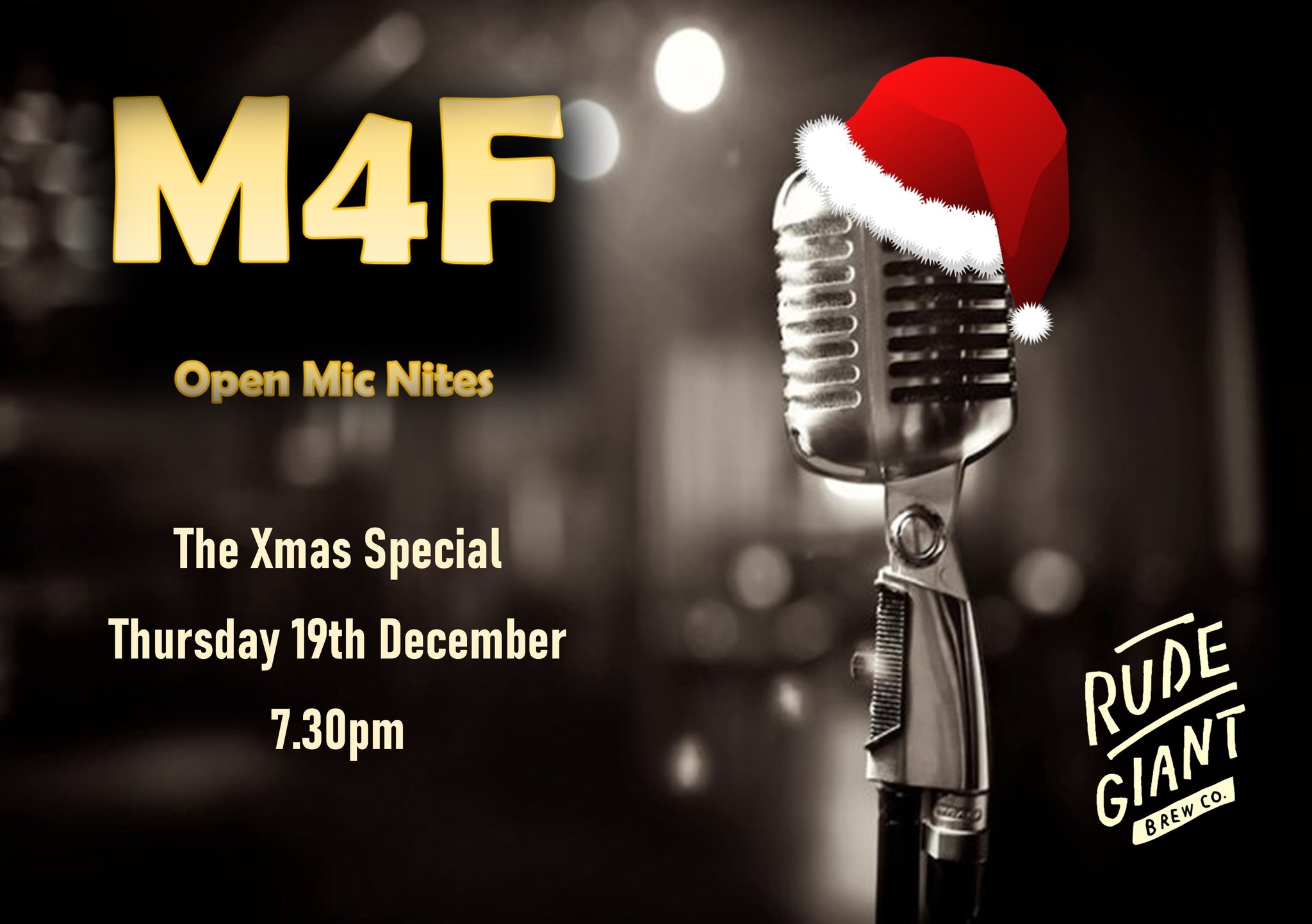 M4F Open Mic Christmas Special