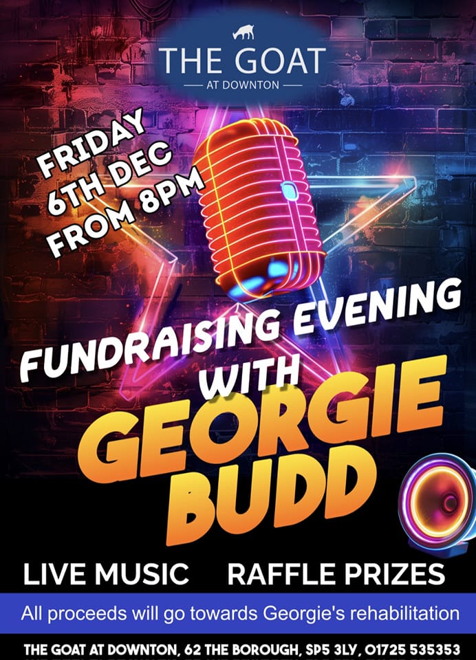 Fundraising evening with Georgie Budd