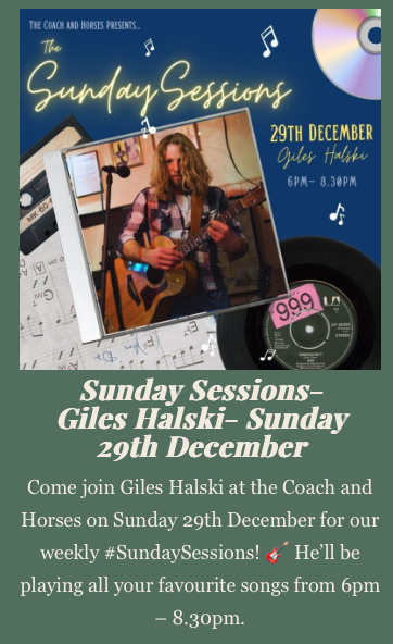 Sunday Sessions: Giles Halski