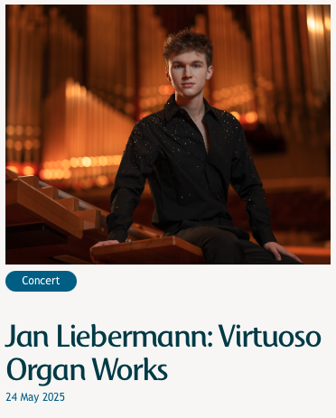 Organ Concert: Jan Liebermann