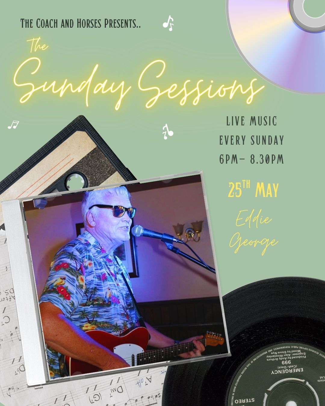 Coach & Horses Sunday Session with Eddie George
