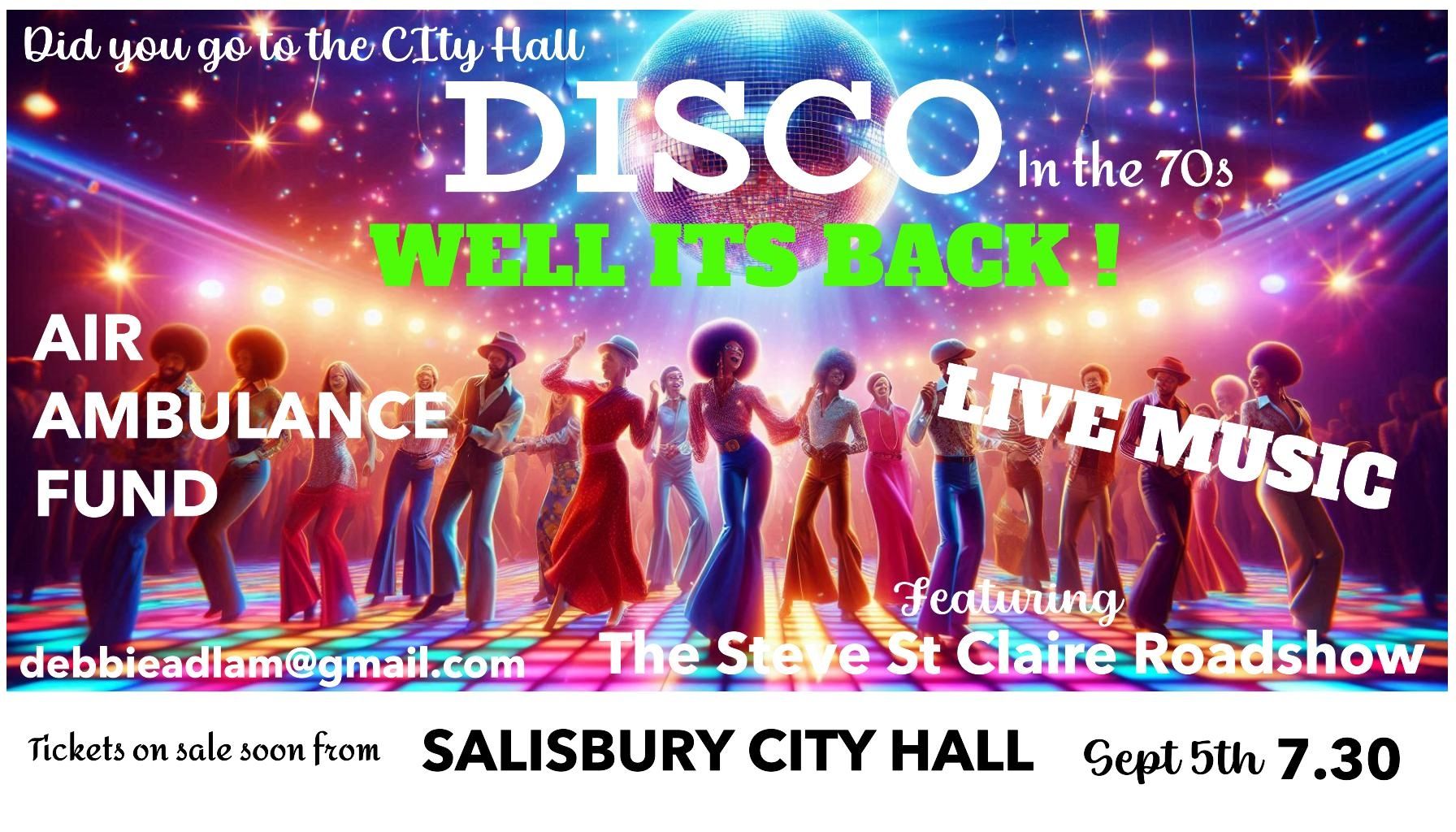 Salisbury City Hall Disco and more Salisbury City Hall Disco and more
