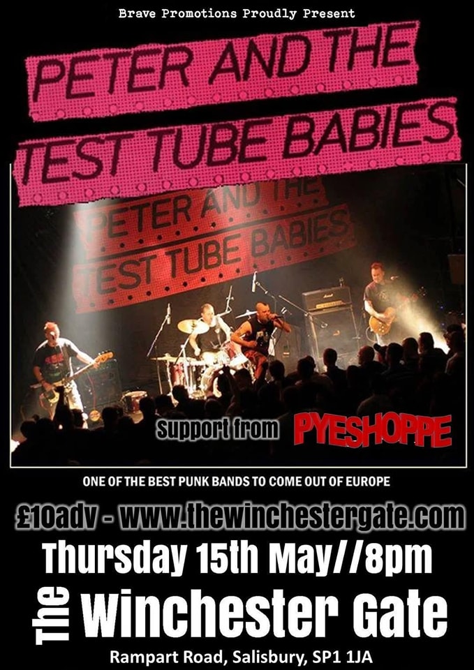 PETER AND THE TEST TUBE BABIES + Pyeshoppe PETER AND THE TEST TUBE BABIES + Pyeshoppe