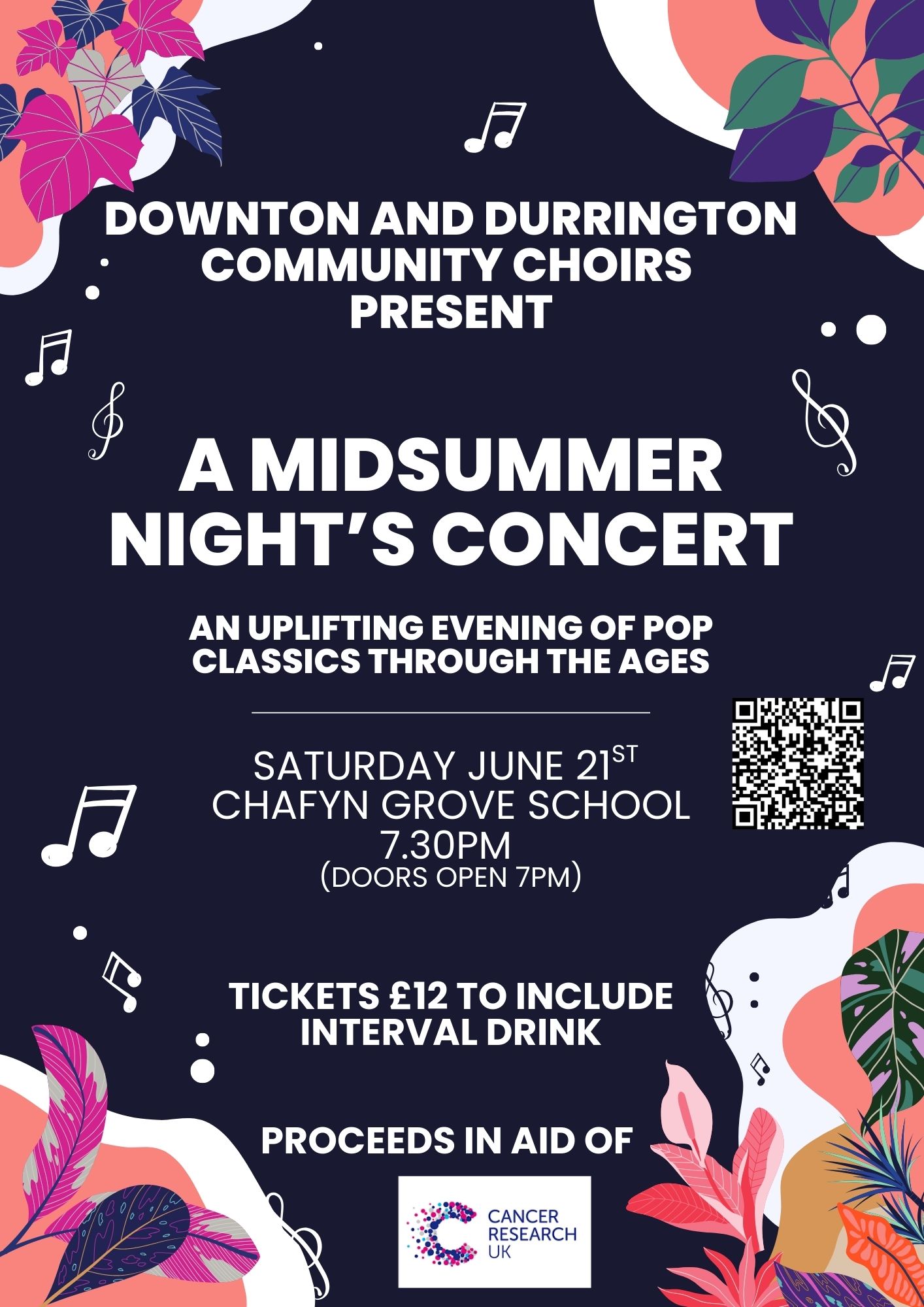 Downton and Durrington Community Choirs present A Midsummer Night’s Concert