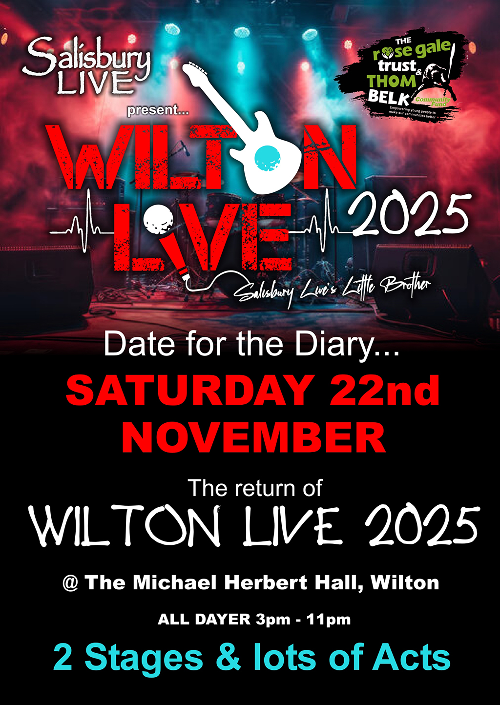 Salisbury Live present WILTON LIVE 2025