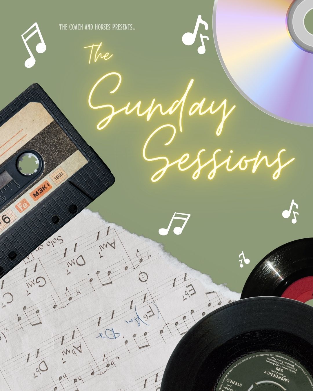 Coach & Horses Sunday Session with Andy Cole