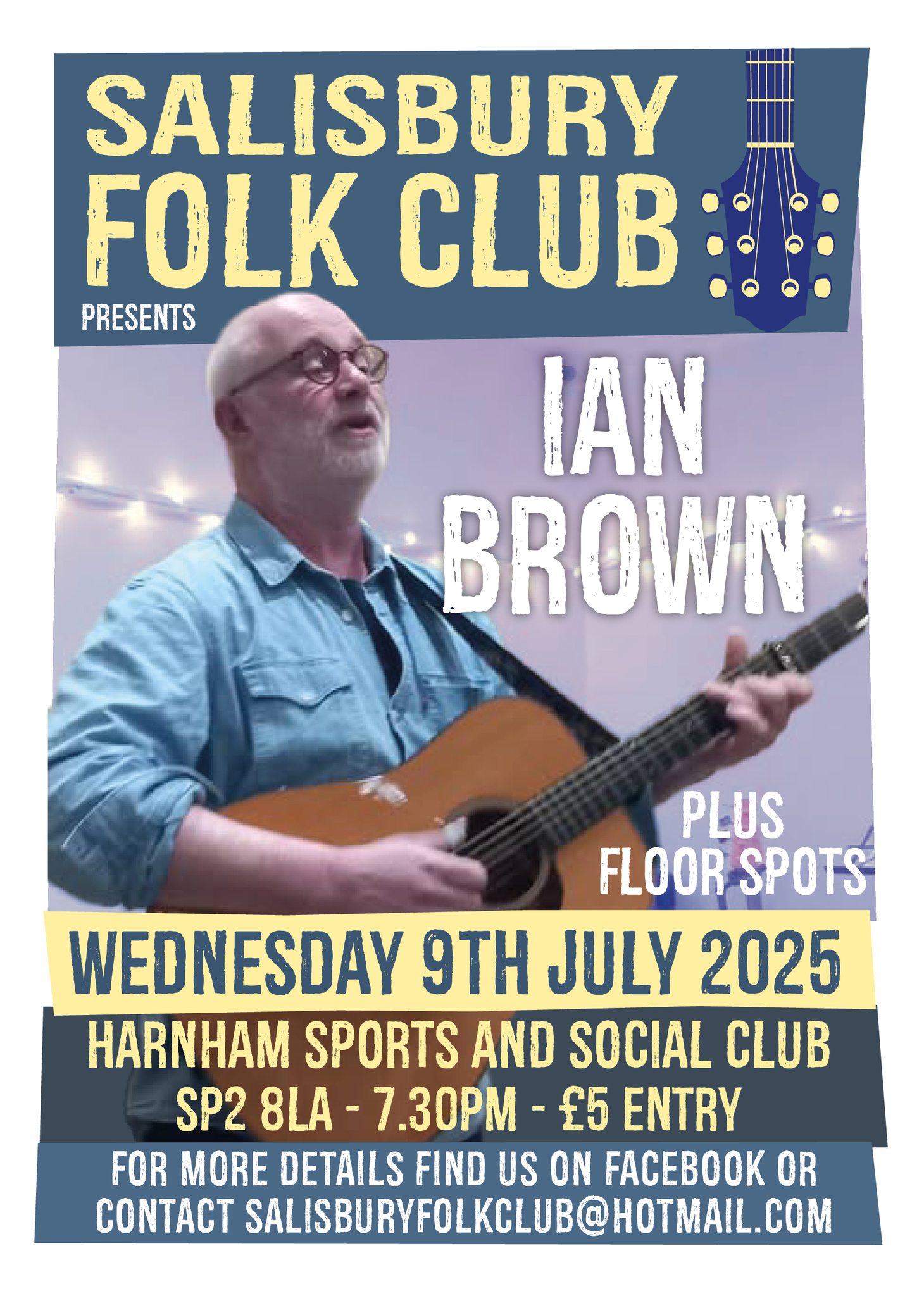 Salisbury Folk Club: Ian Brown