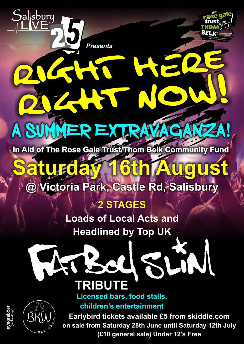Salisbury Live Summer Extravaganza: RIGHT HERE RIGHT NOW