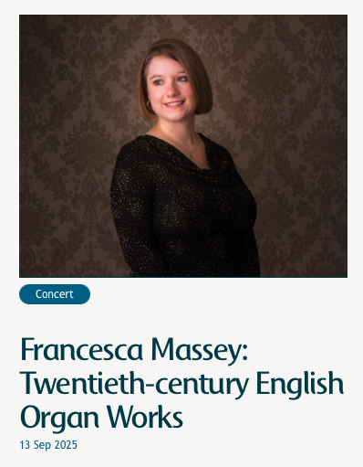 Francesca Massey: Twentieth-century English Organ Works