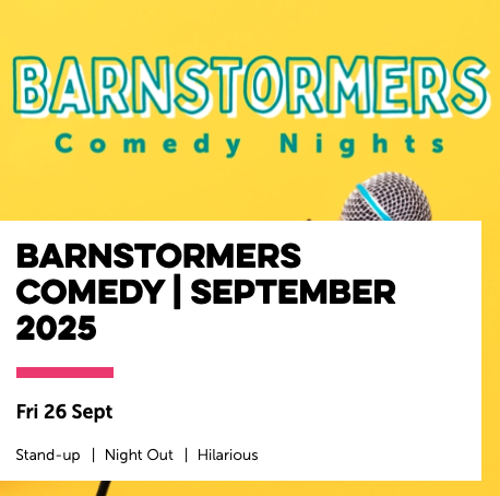 Barnstormers Comedy | September 2025