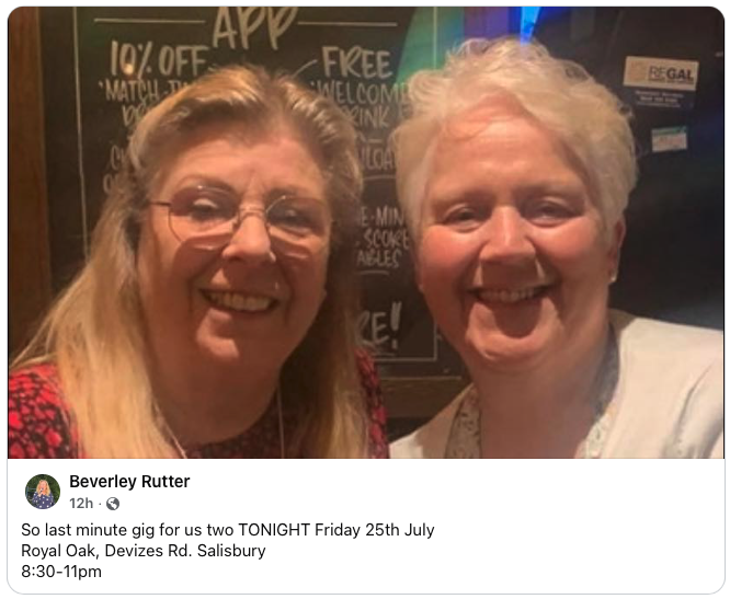 Beverley and Marina