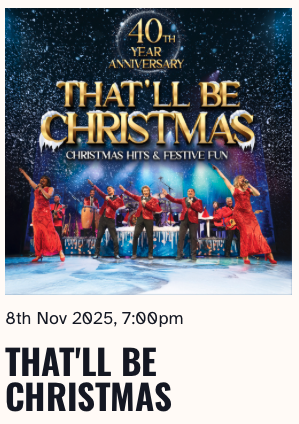 THAT’LL BE CHRISTMAS