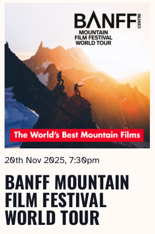 BANFF MOUNTAIN FILM FESTIVAL WORLD TOUR