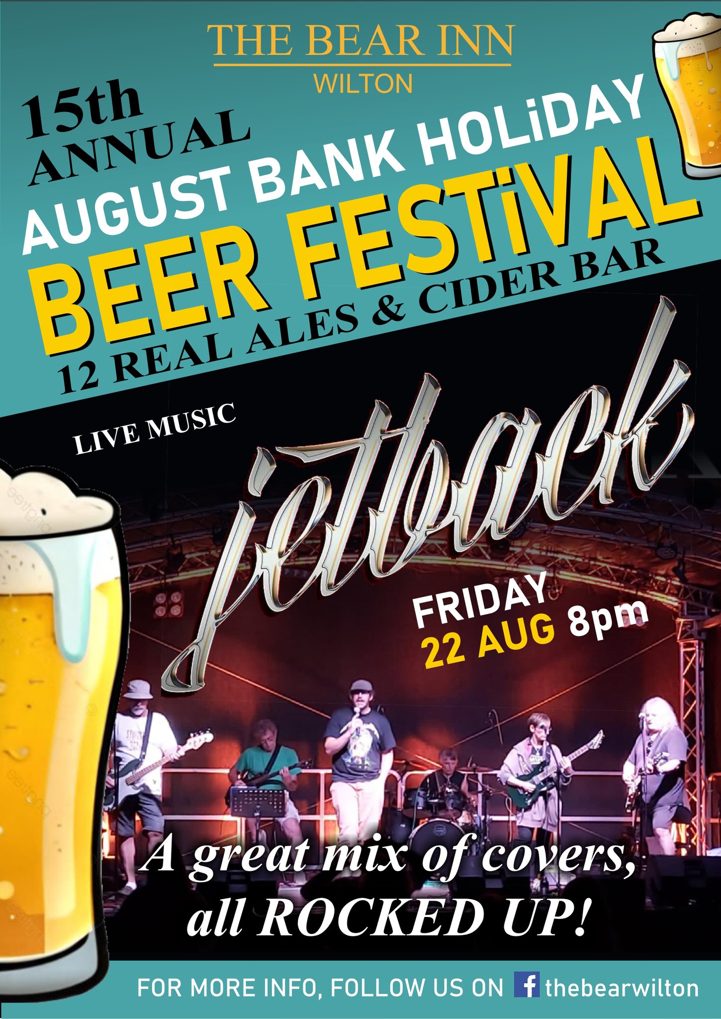 August Bank Holiday Beer Festival: Jetback + Wilton Voices