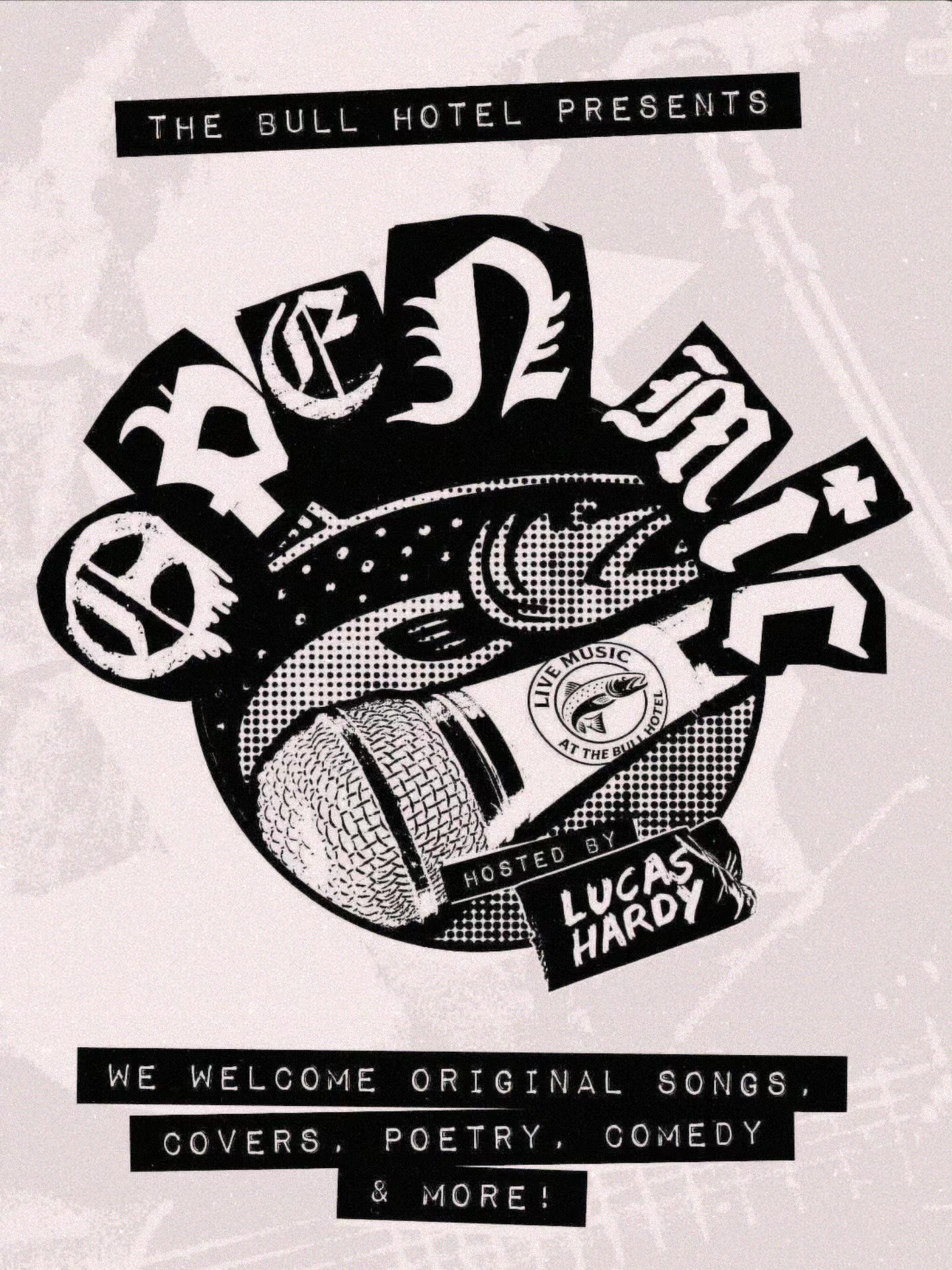 Open Mic hosted by Lucas Hardy