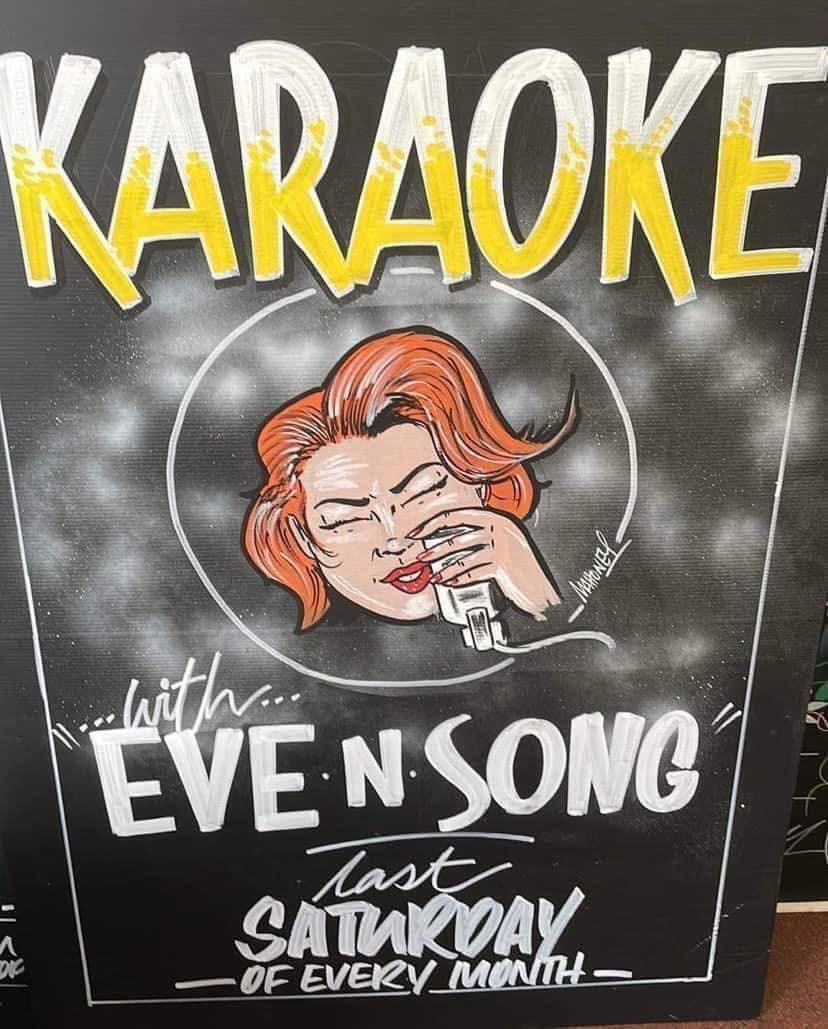 Karaoke with Evie