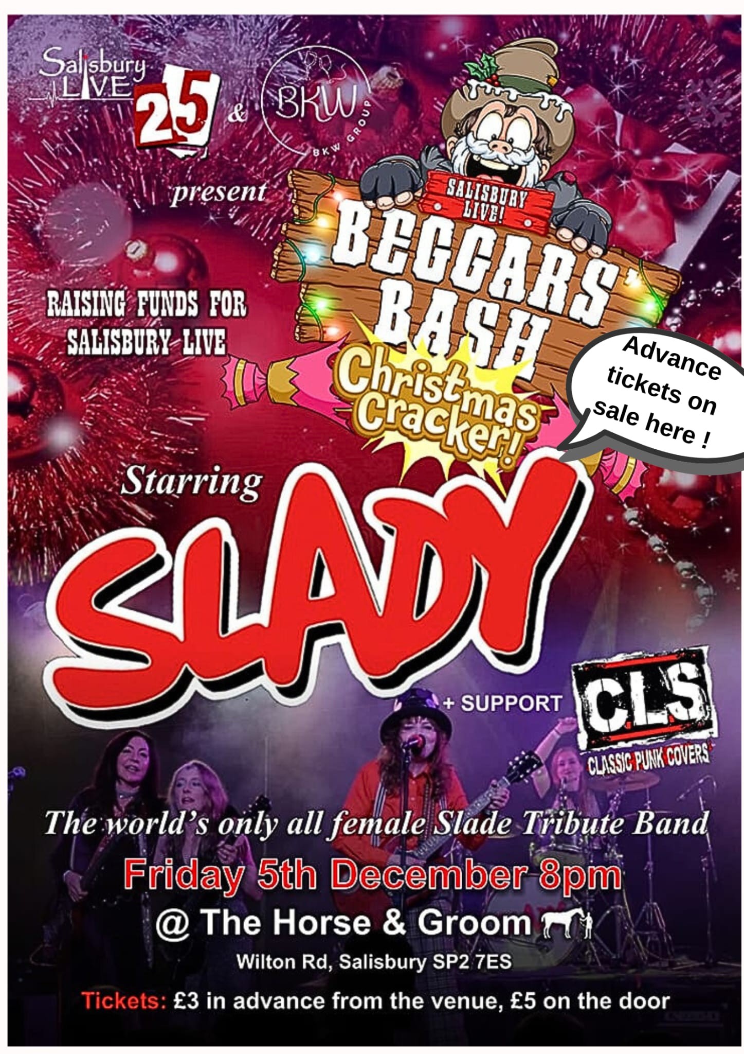 Salisbury Live Christmas Cracker: Slady + Cresser's Last Stand