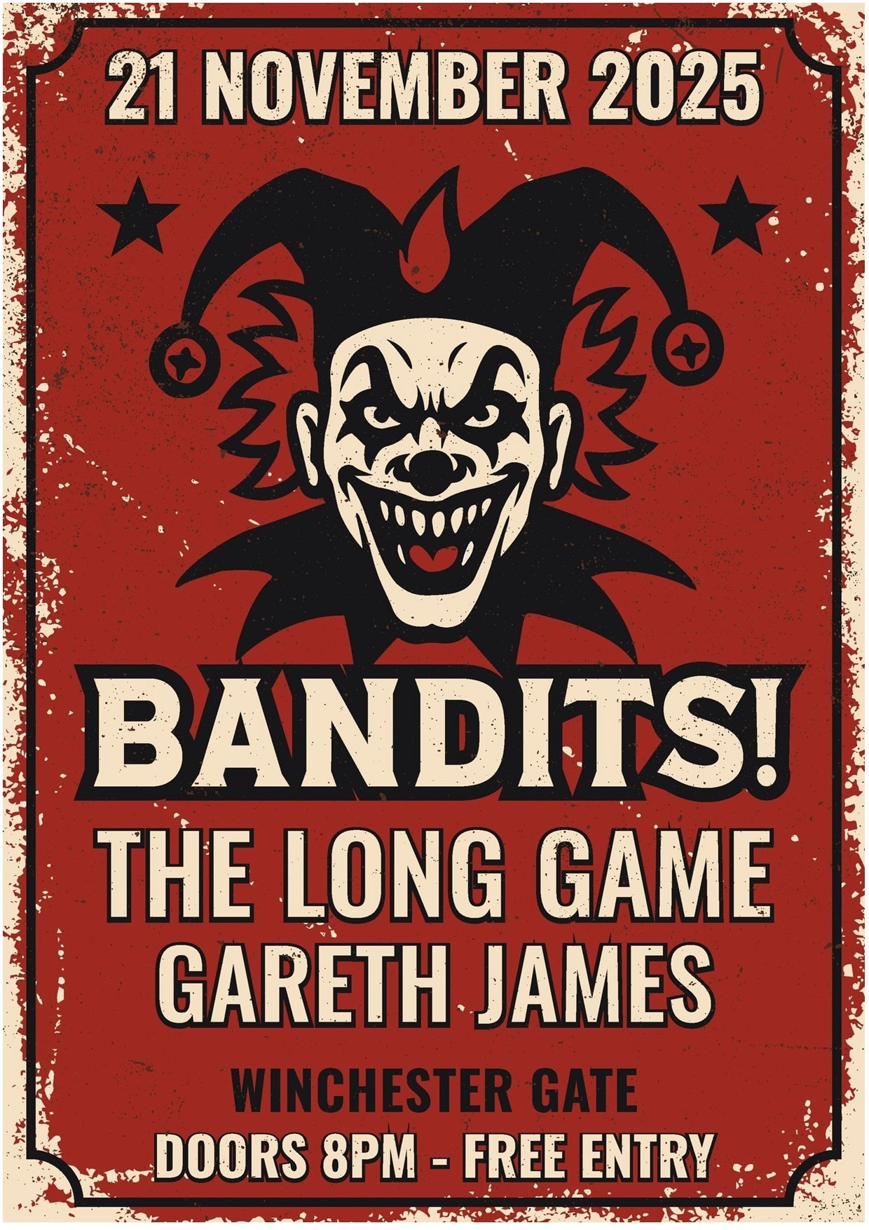 Bandits! + The Long Game + Gareth James