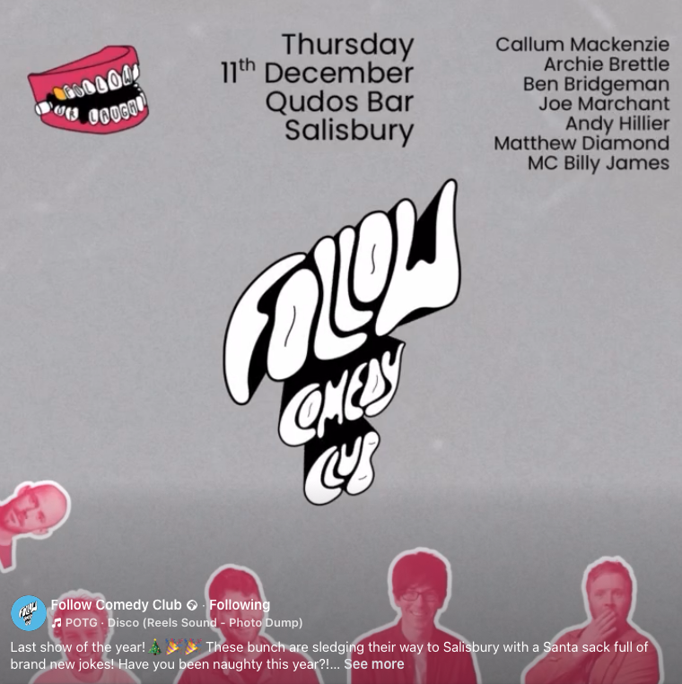  Follow Comedy Club
