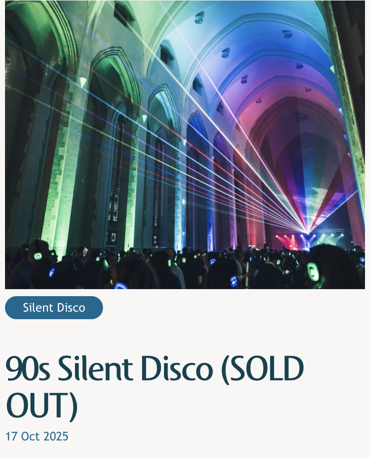 90s Silent Disco (SOLD OUT)