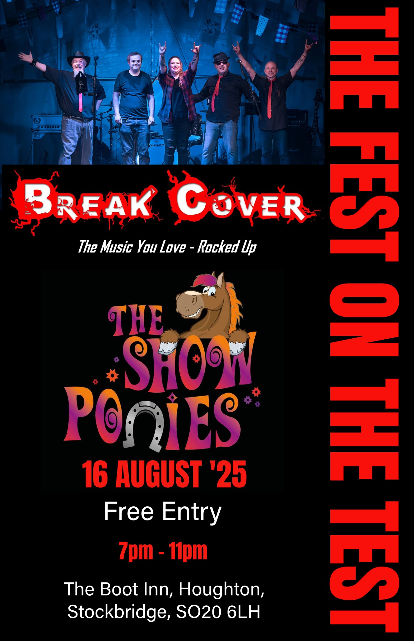 Break Cover + The Showponies