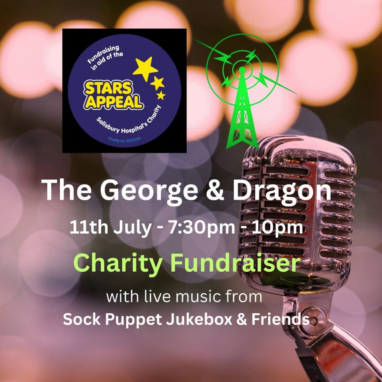 Charity Fundraiser: Sock Puppet Jukebox & Friends Charity Fundraiser: Sock Puppet Jukebox & Friends