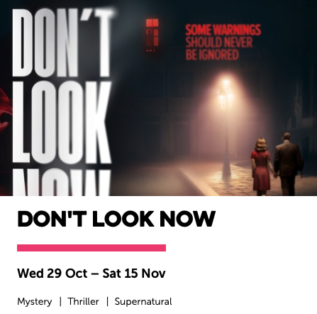 Don't Look Now