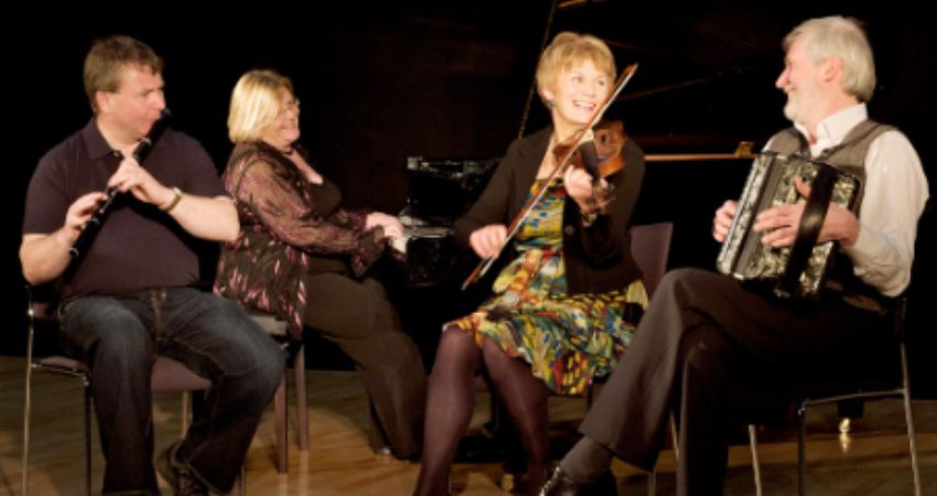 Eamonn & Geraldine Cotter, Maeve Donnelly, and Charlie Harris - A Celebration of the Irish in Salisbury