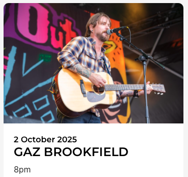 Gaz Brookfield + Lonely Tourist