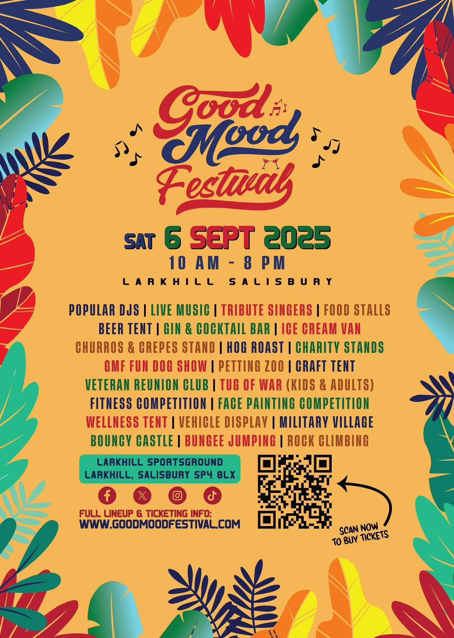 Good Mood Festival with live music from: 5 Nights at Adyans + many more