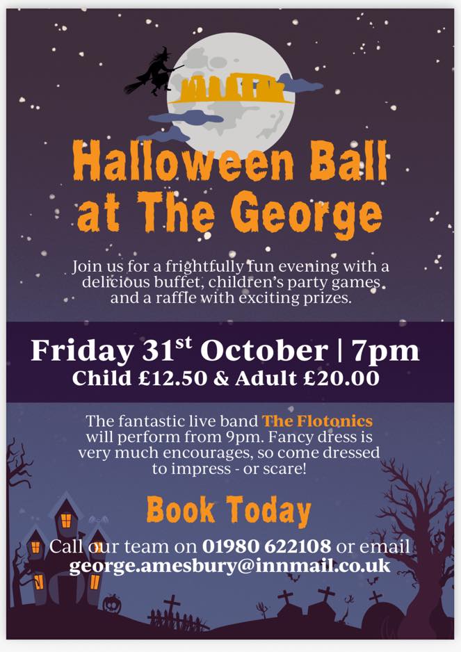 Halloween Ball at The George with live music from THE FLOTONICS Halloween Ball at The George with live music from THE FLOTONICS