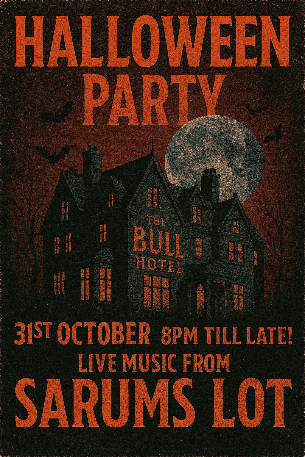Halloween Party: Sarum's Lot
