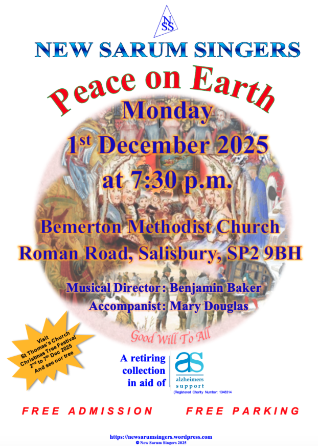 New Sarum Singers Peace on Earth Concert New Sarum Singers Peace on Earth Concert