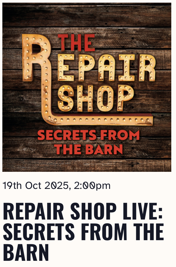 REPAIR SHOP LIVE: SECRETS FROM THE BARN