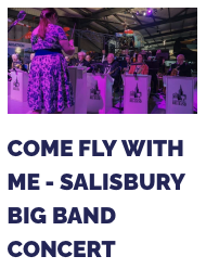 Salisbury Big Band Concert: COME FLY WITH ME