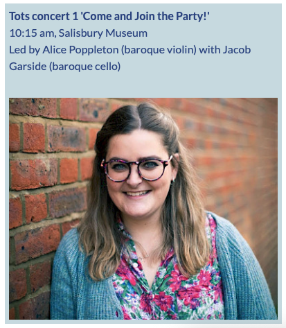 Salisbury Musick: Tots concert 'Come and Join the Party!'