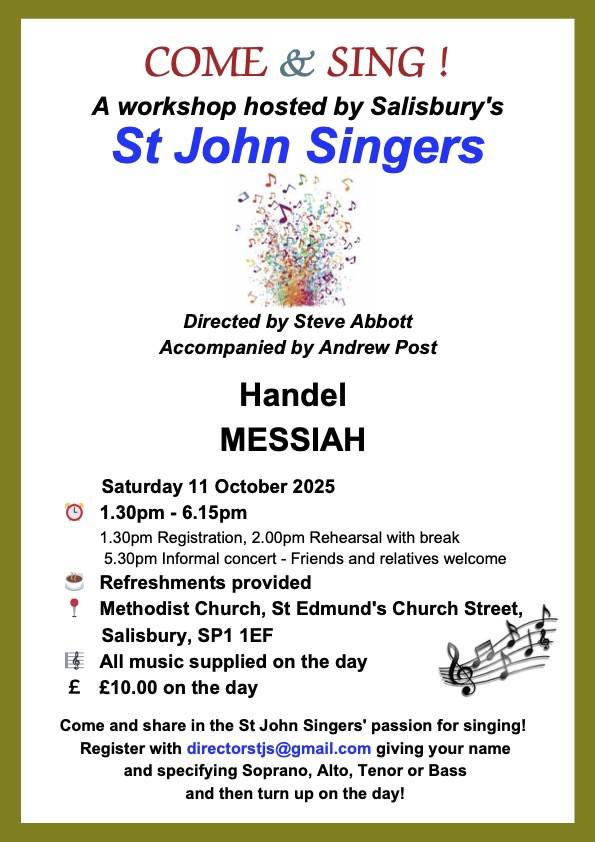 St John Singers: Handel's Messiah