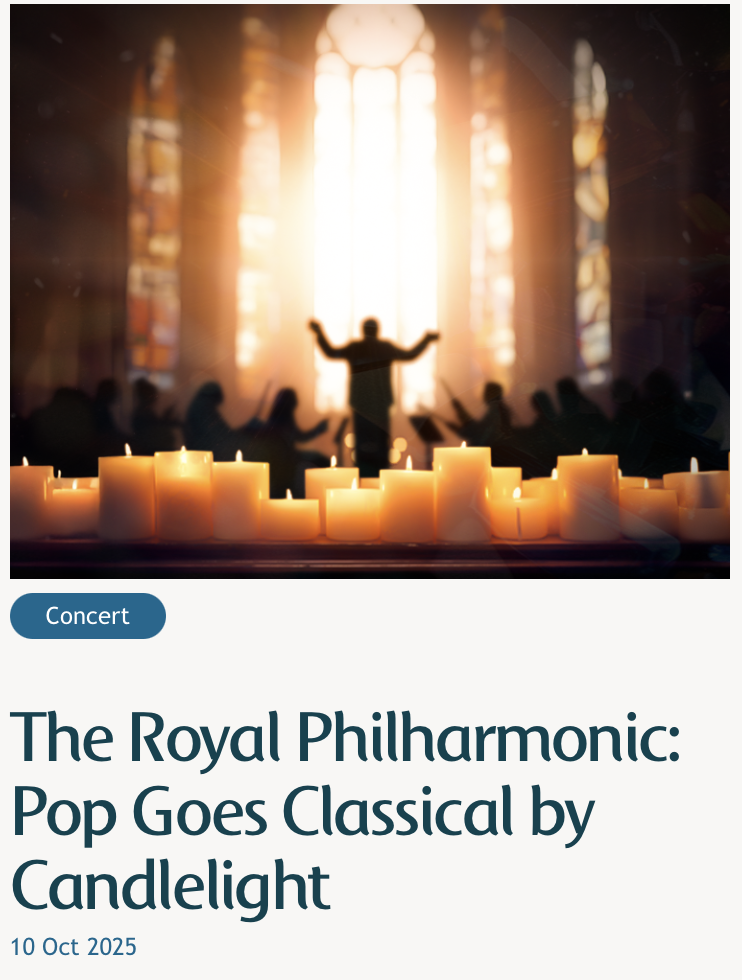 The Royal Philharmonic: Pop Goes Classical by Candlelight