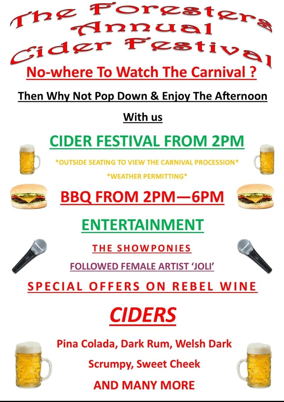 Cider festival with Joli & The Showponys