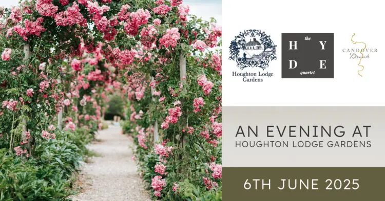 An evening at Houghton Lodge Gardens with The Hyde Quartet