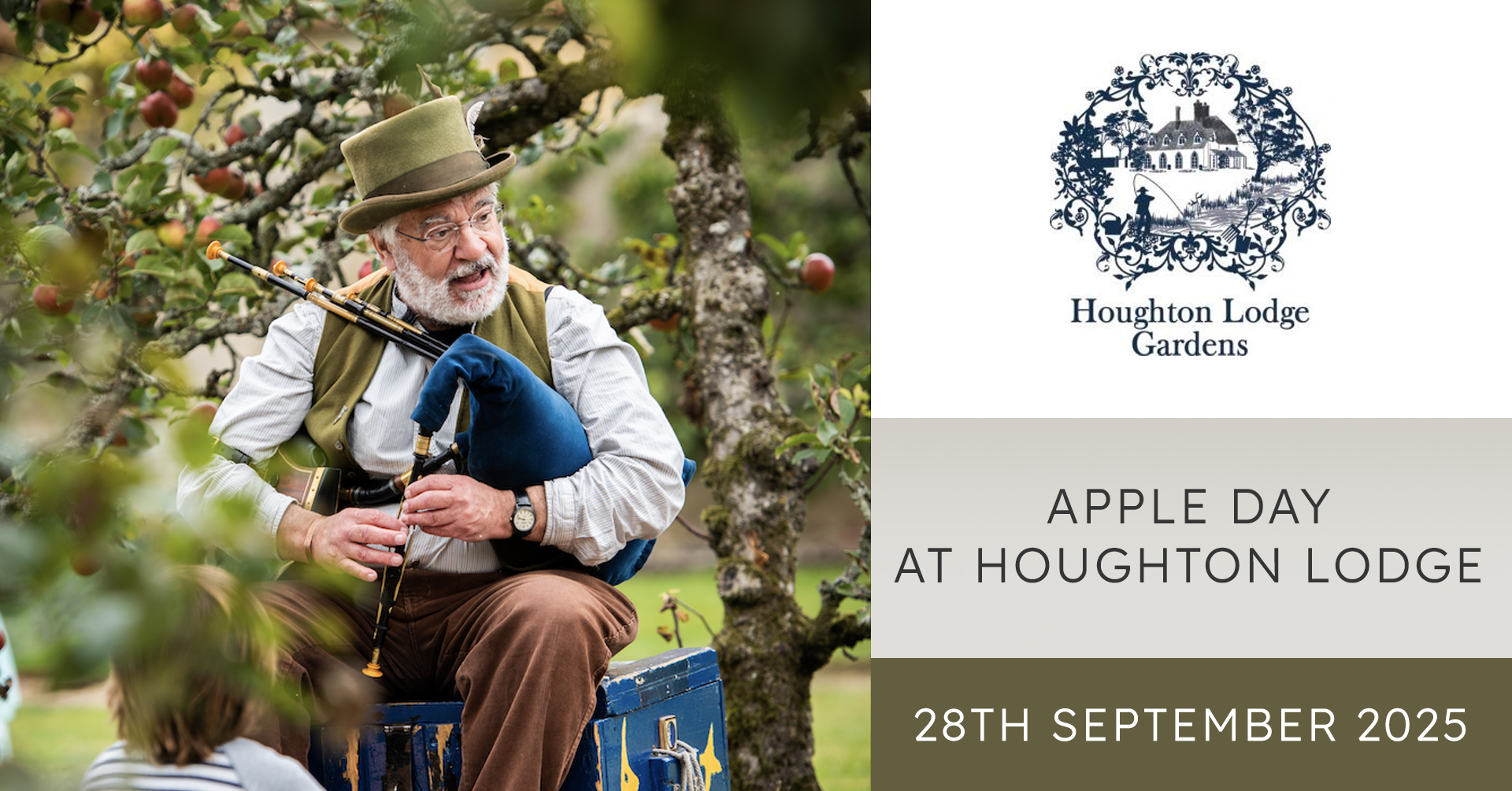 Apple Day at Houghton Lodge Gardens & The Glass House