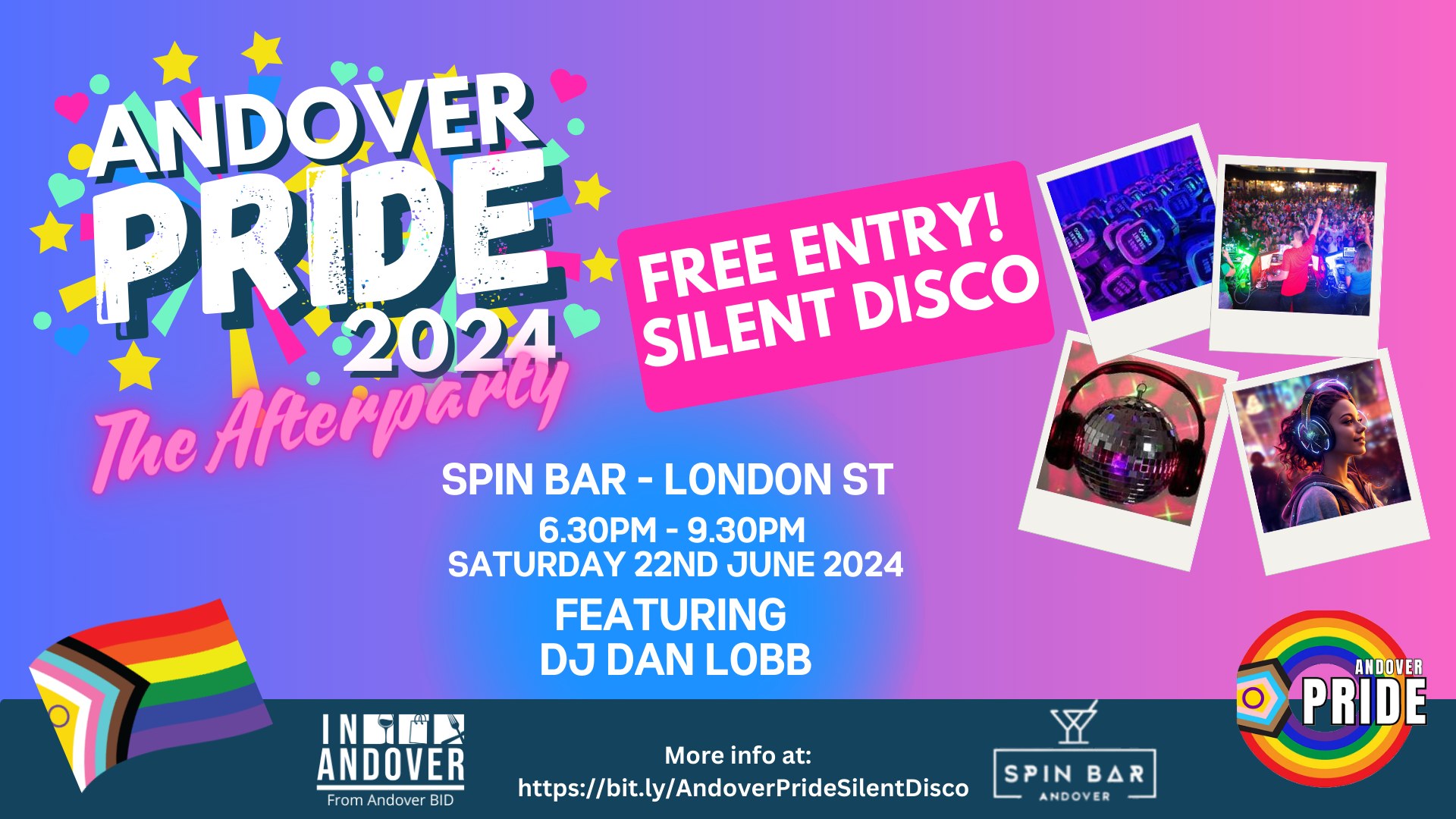 Andover Pride Silent Disco
