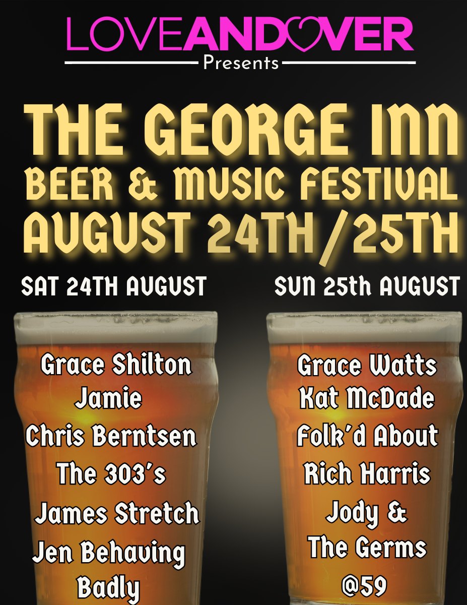 The George Inn Beer & Music Festival: Gracie Shilton + Jamie + Chris Berntsen + The 303s + James Stretch + Jen Behaving Badly