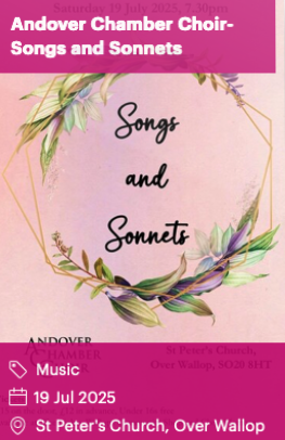Andover Chamber Choir - Songs and Sonnets